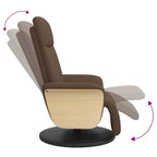 Fauteuil Verstelbaar Met Voetensteun Stof