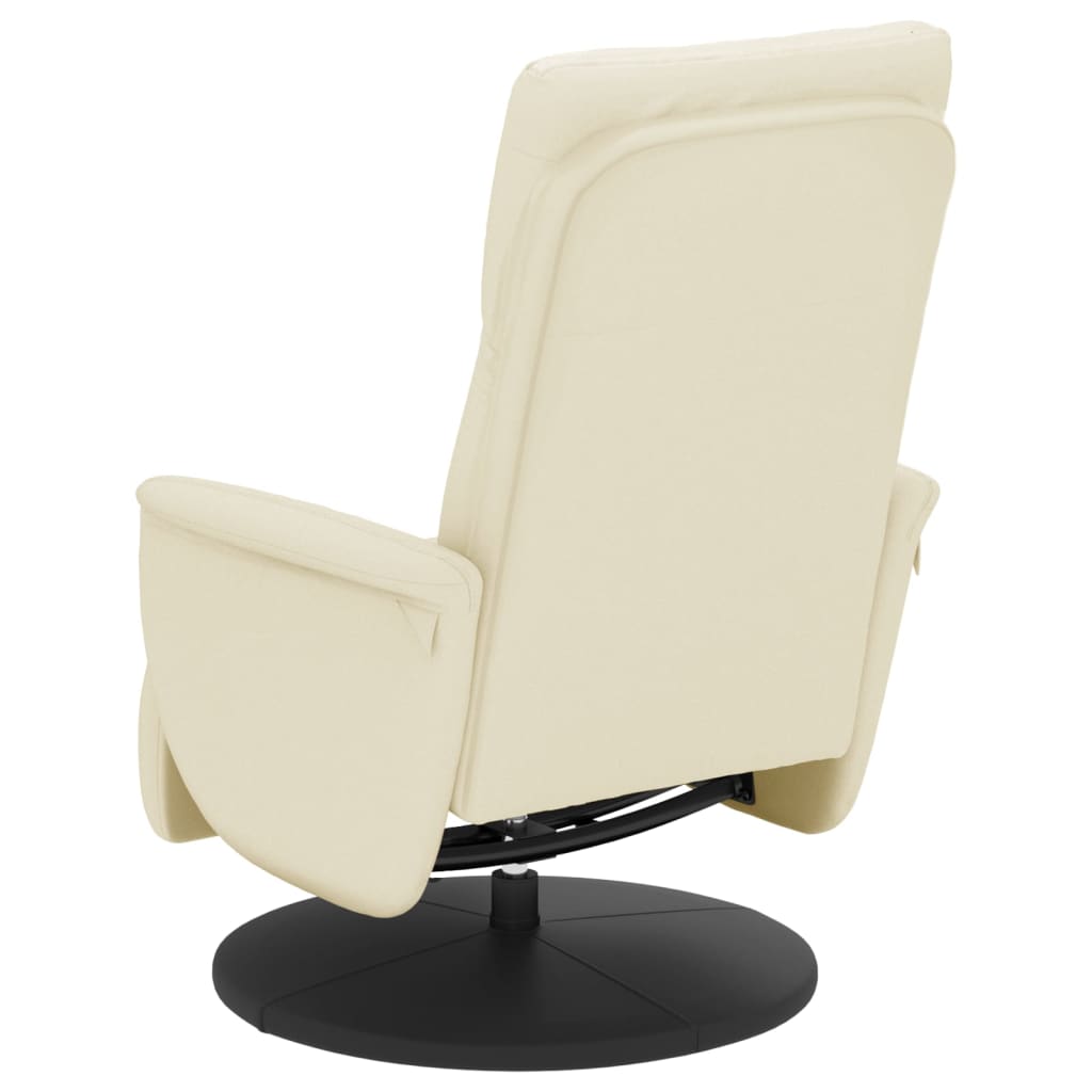 Fauteuil Verstelbaar Met Voetensteun Kunstleer Kleurig