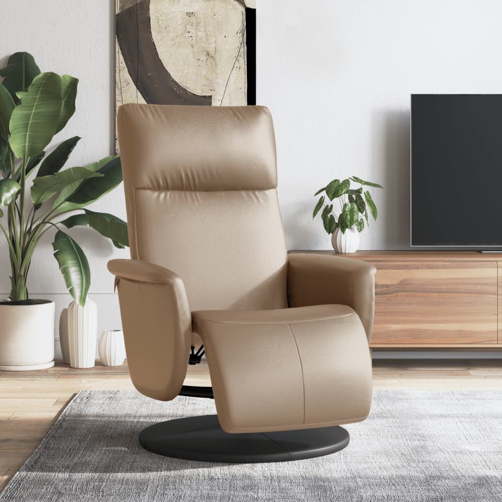 Fauteuil Verstelbaar Met Voetensteun Kunstleer Kleurig