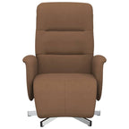 Fauteuil Verstelbaar Met Voetensteun Stof