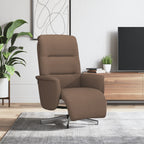 Fauteuil Verstelbaar Met Voetensteun Stof