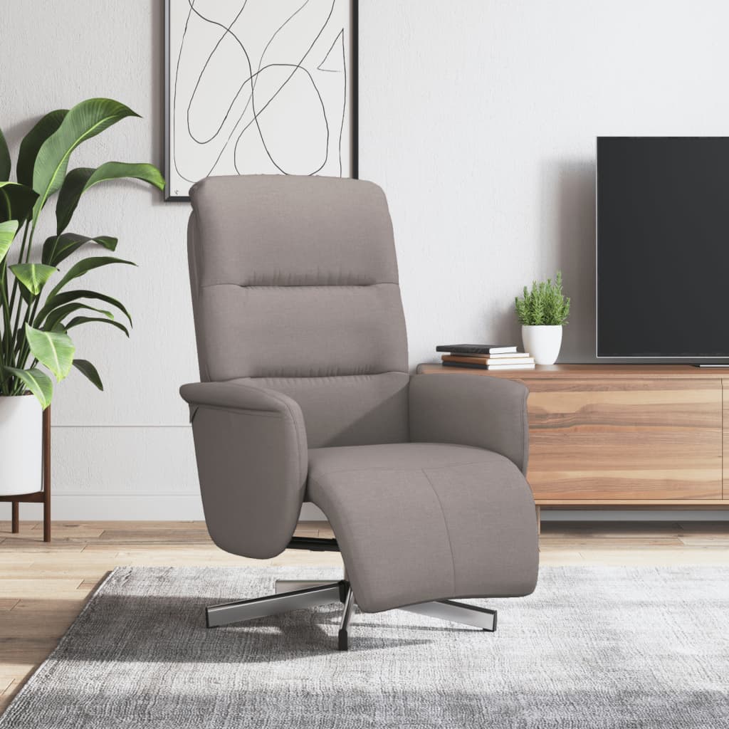 Fauteuil Verstelbaar Met Voetensteun Stof