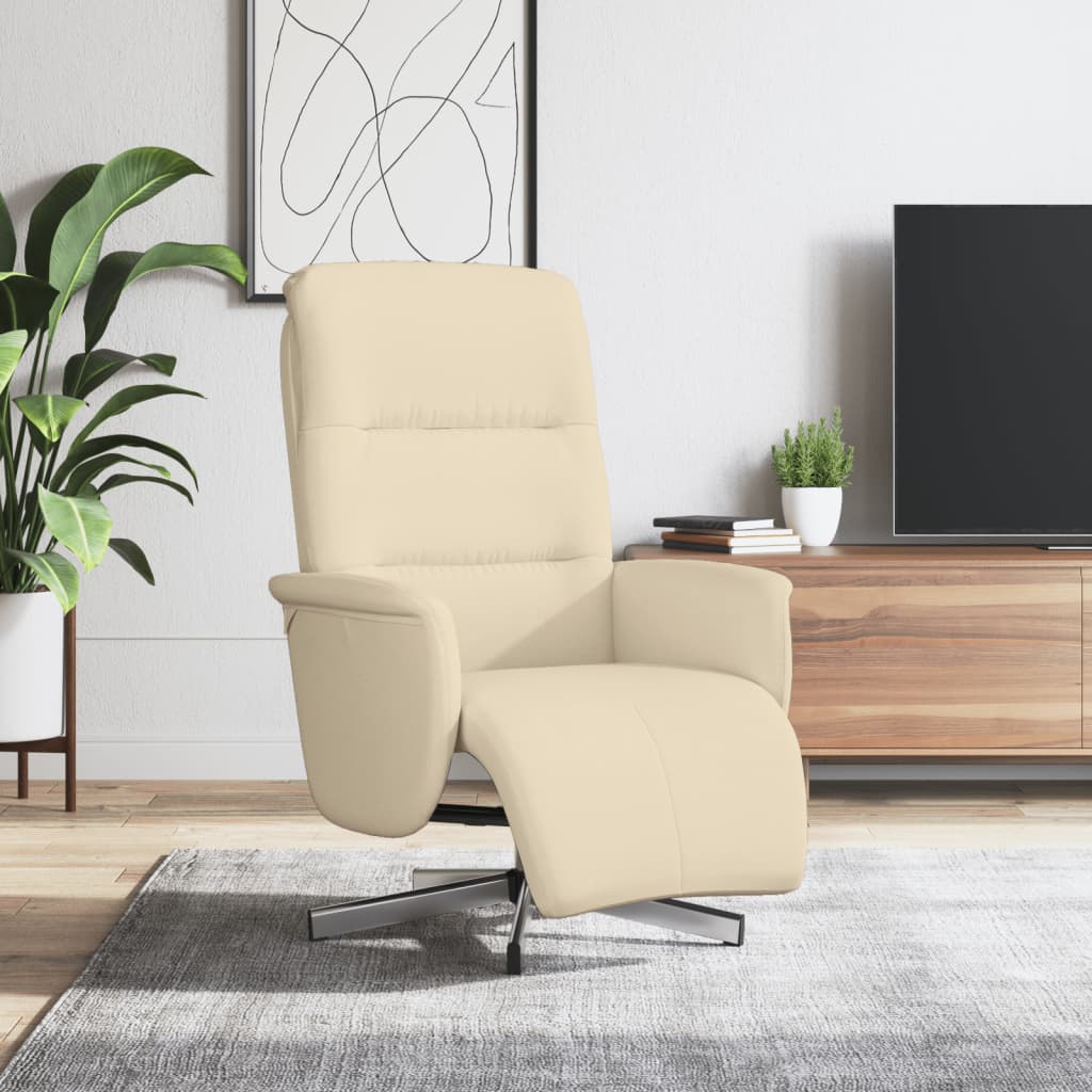 Fauteuil Verstelbaar Met Voetensteun Stof
