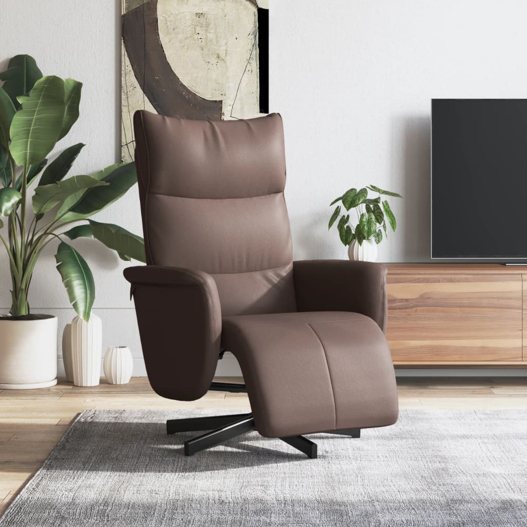 Fauteuil Verstelbaar Met Voetensteun Kunstleer