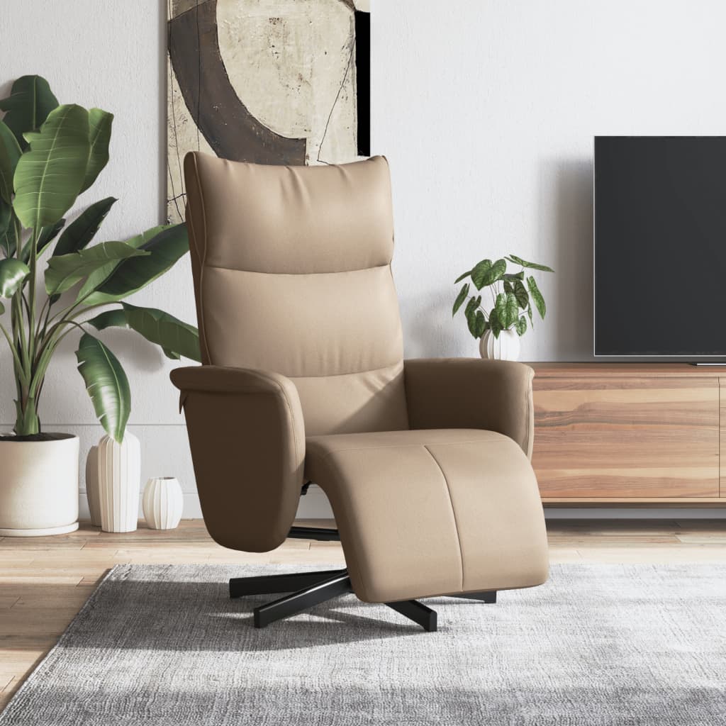 Fauteuil Verstelbaar Met Voetensteun Kunstleer