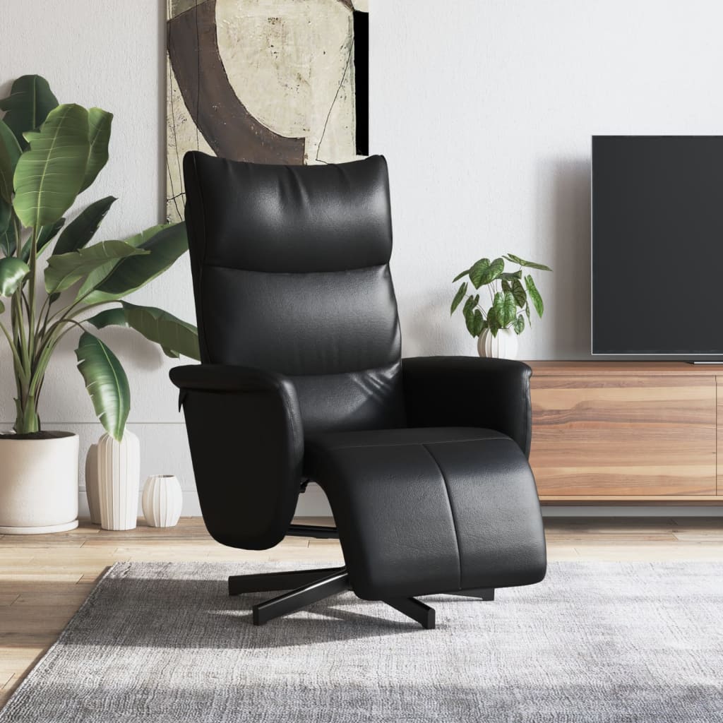 Fauteuil Verstelbaar Met Voetensteun Kunstleer