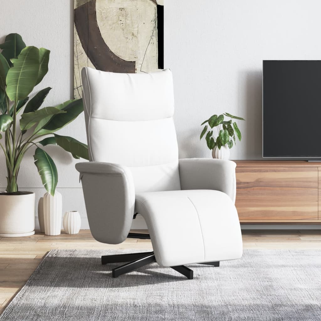 Fauteuil Verstelbaar Met Voetensteun Kunstleer