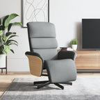 Fauteuil Verstelbaar Met Voetensteun Stof