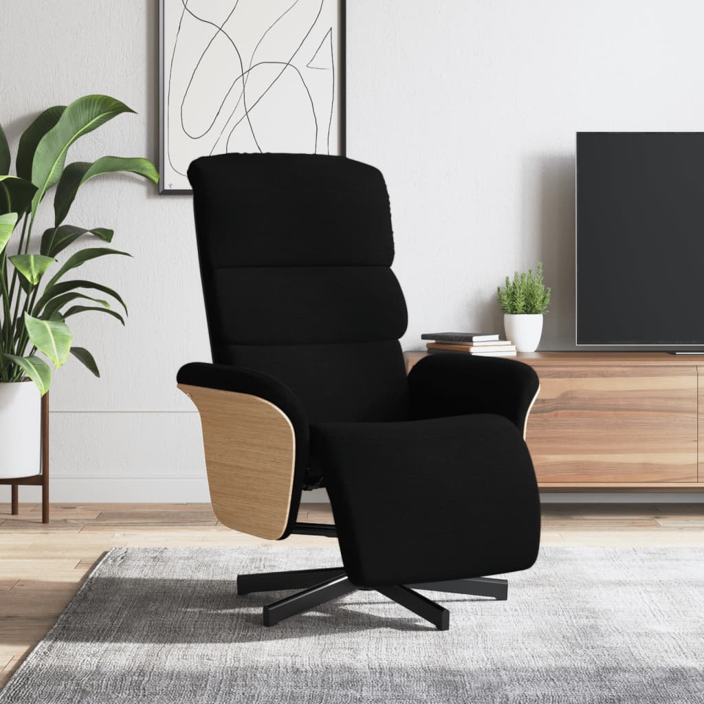 Fauteuil Verstelbaar Met Voetensteun Stof