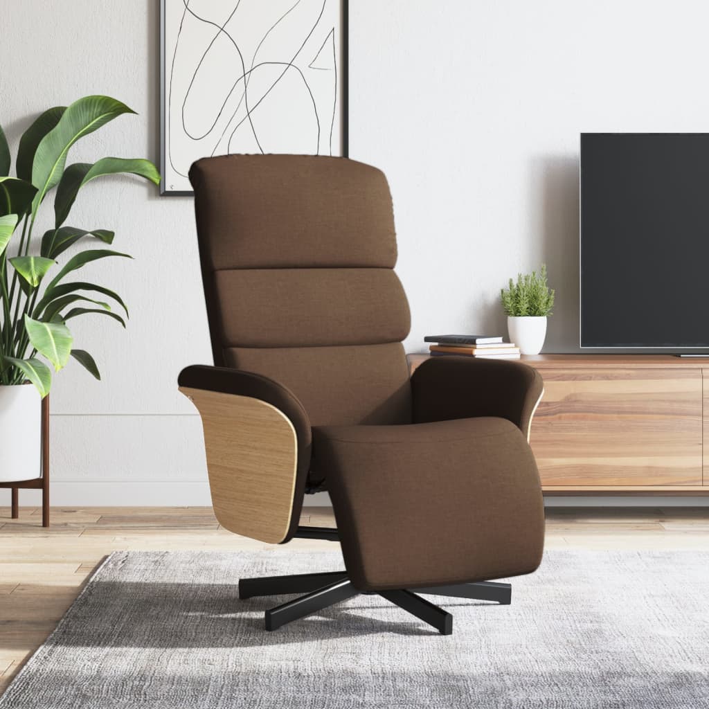 Fauteuil Verstelbaar Met Voetensteun Stof