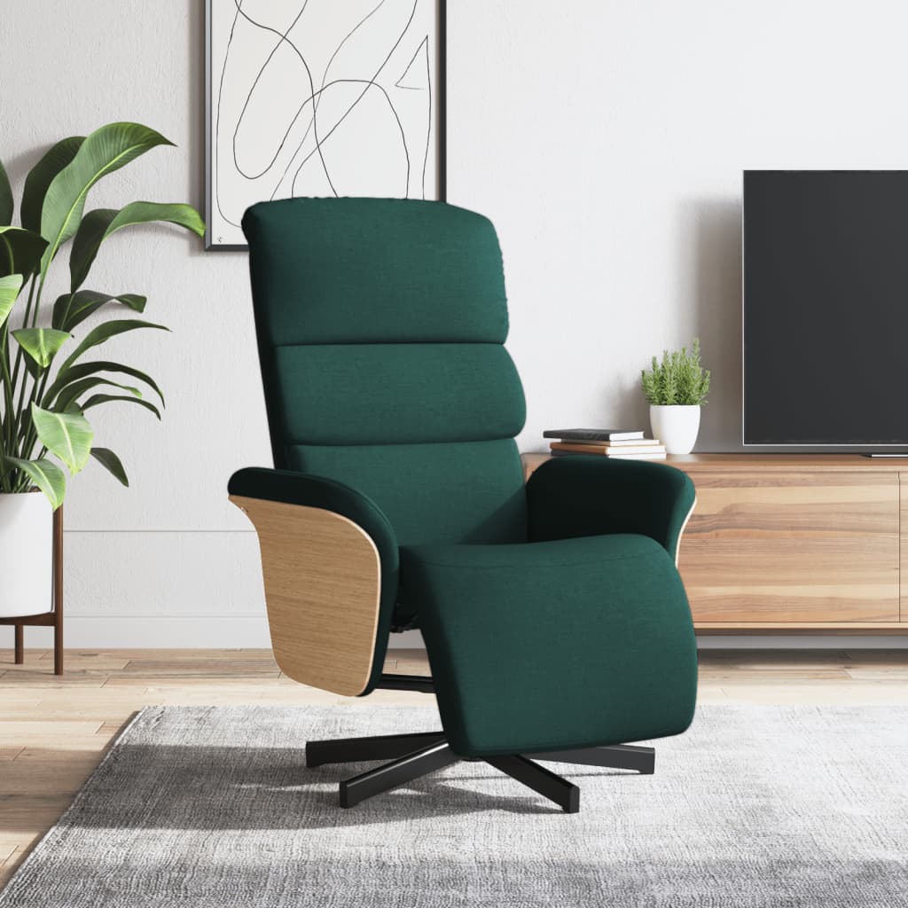 Fauteuil Verstelbaar Met Voetensteun Stof