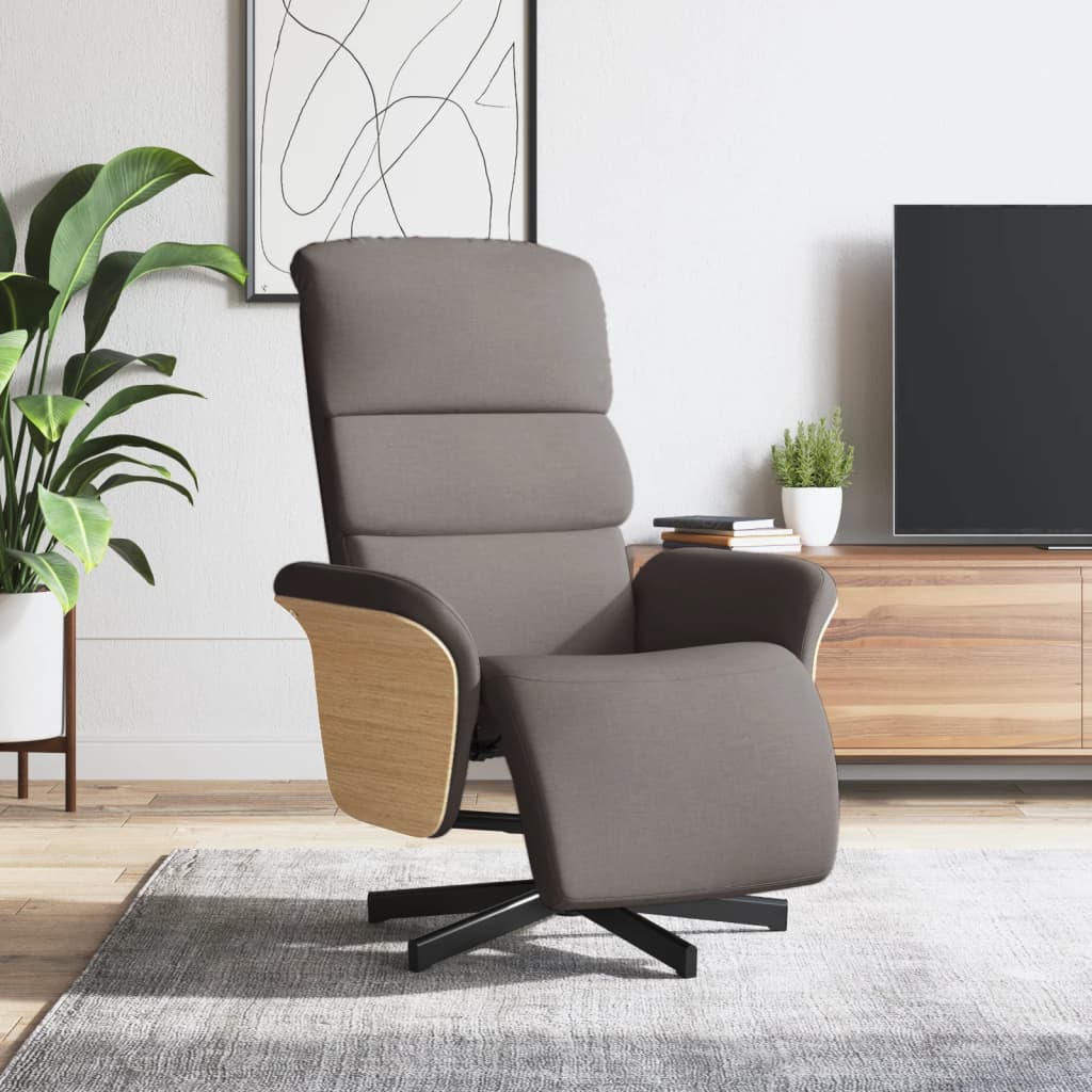 Fauteuil Verstelbaar Met Voetensteun Stof