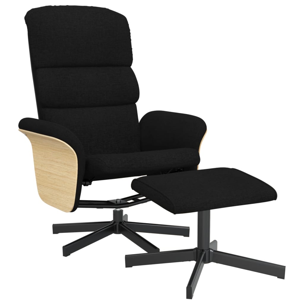Fauteuil Verstelbaar Met Voetenbank Stof