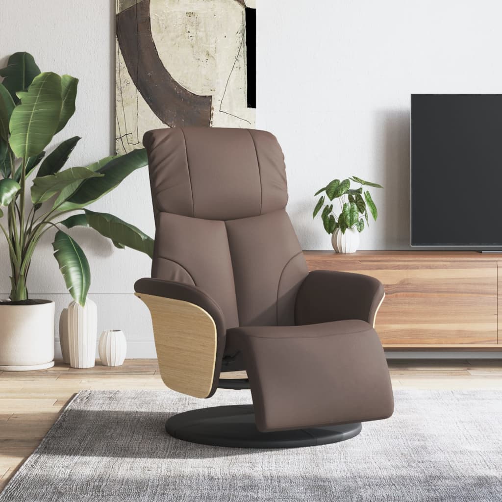 Fauteuil Verstelbaar Met Voetensteun Kunstleer
