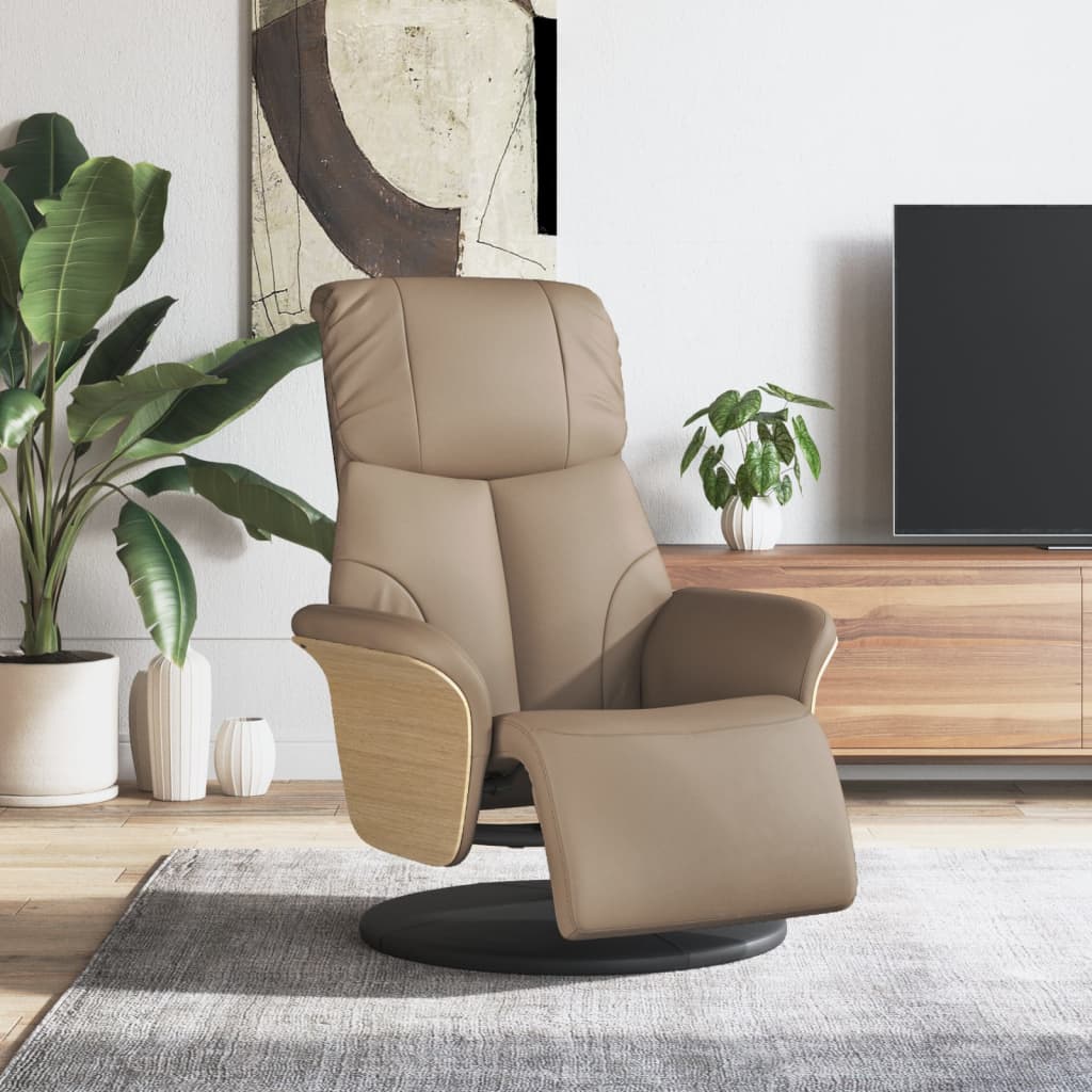 Fauteuil Verstelbaar Met Voetensteun Kunstleer