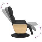 Fauteuil Verstelbaar Met Voetensteun Kunstleer