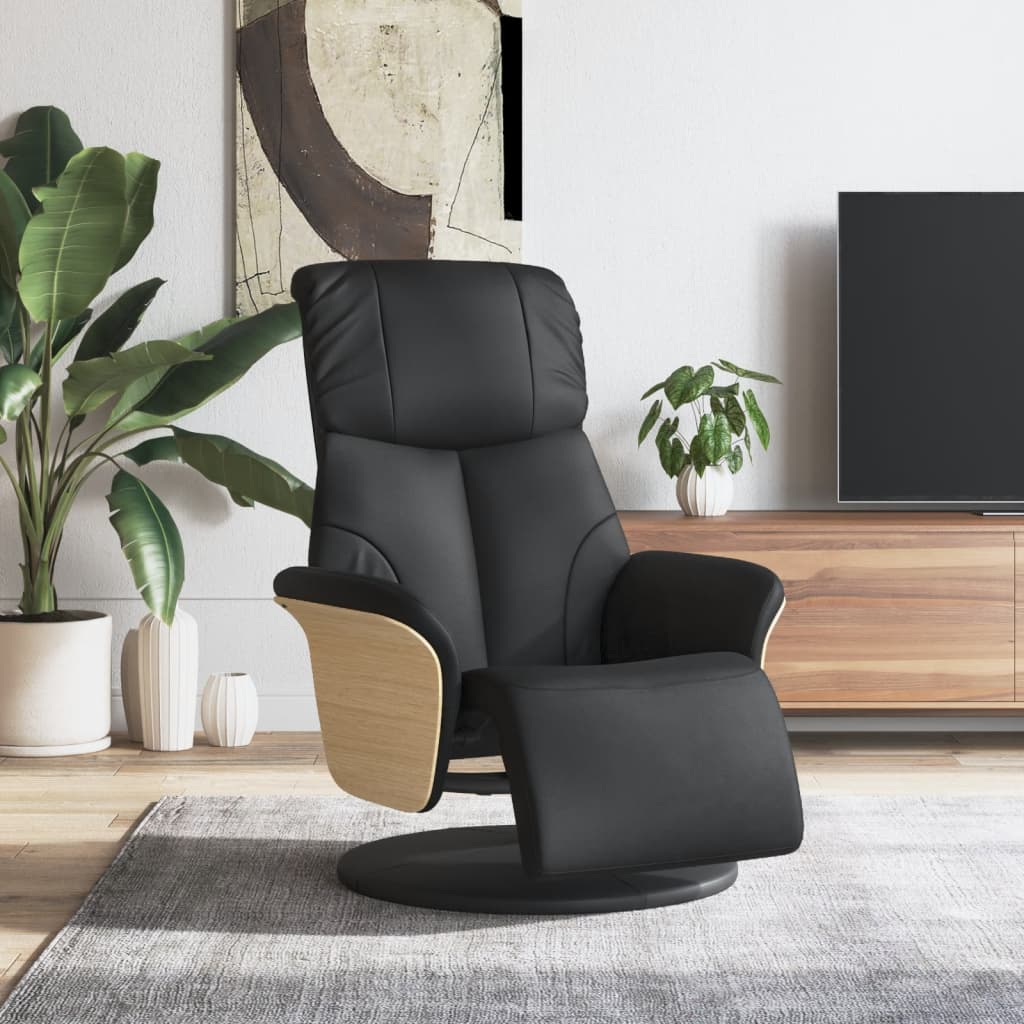 Fauteuil Verstelbaar Met Voetensteun Kunstleer
