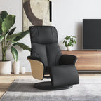 Fauteuil Verstelbaar Met Voetensteun Kunstleer