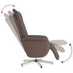 Fauteuil Verstelbaar Met Voetensteun Kunstleer