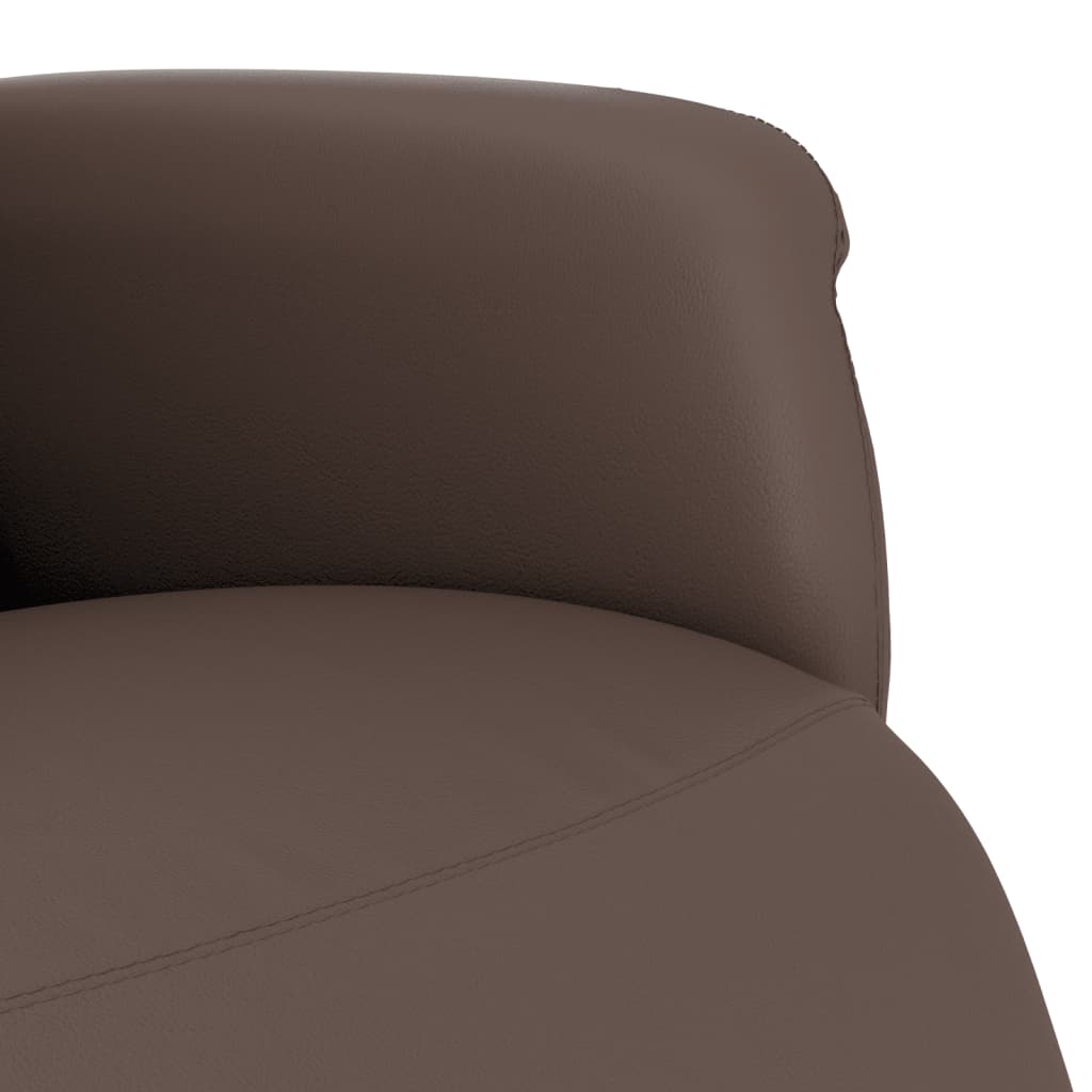 Fauteuil Verstelbaar Met Voetensteun Kunstleer