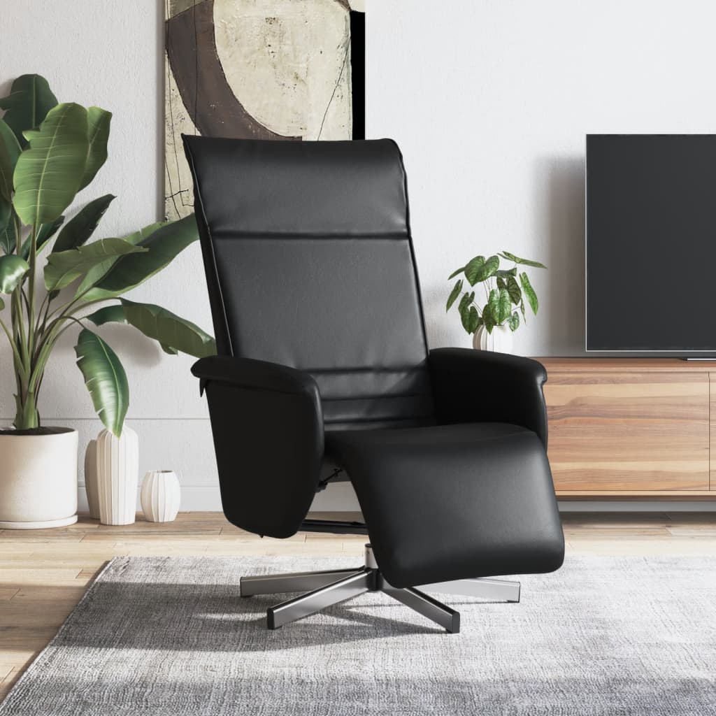 Fauteuil Verstelbaar Met Voetensteun Kunstleer