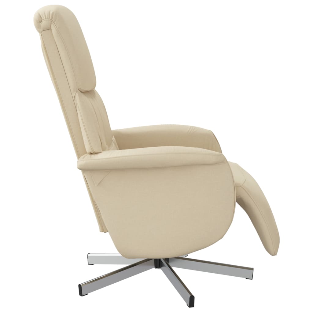 Fauteuil Verstelbaar Met Voetensteun Stof Kleurig