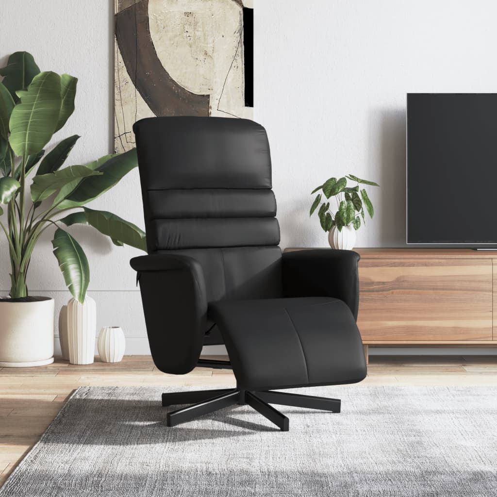 Fauteuil Verstelbaar Met Voetensteun Kunstleer