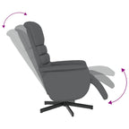 Fauteuil Verstelbaar Met Voetensteun Kunstleer