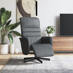 Fauteuil Verstelbaar Met Voetensteun Kunstleer