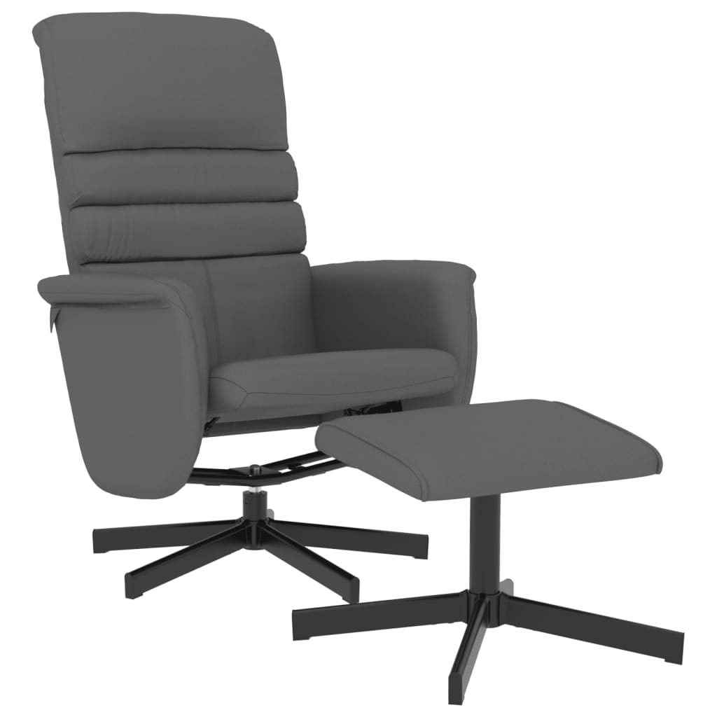 Fauteuil Verstelbaar Met Voetenbankje Kunstleer