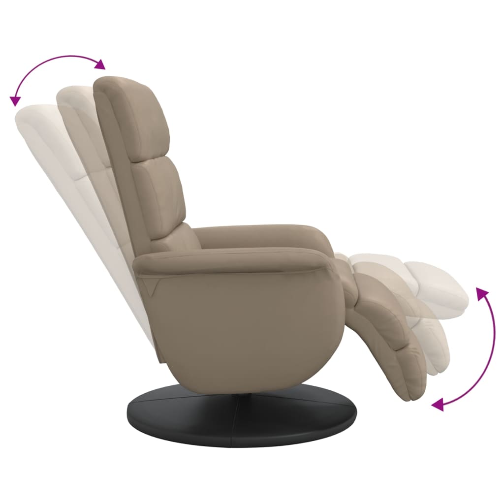 Fauteuil Verstelbaar Met Voetensteun Kunstleer Kleur