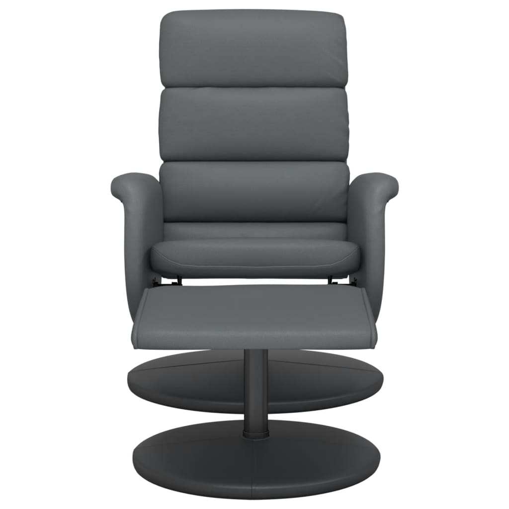 Fauteuil Verstelbaar Met Voetenbankje Kunstleer