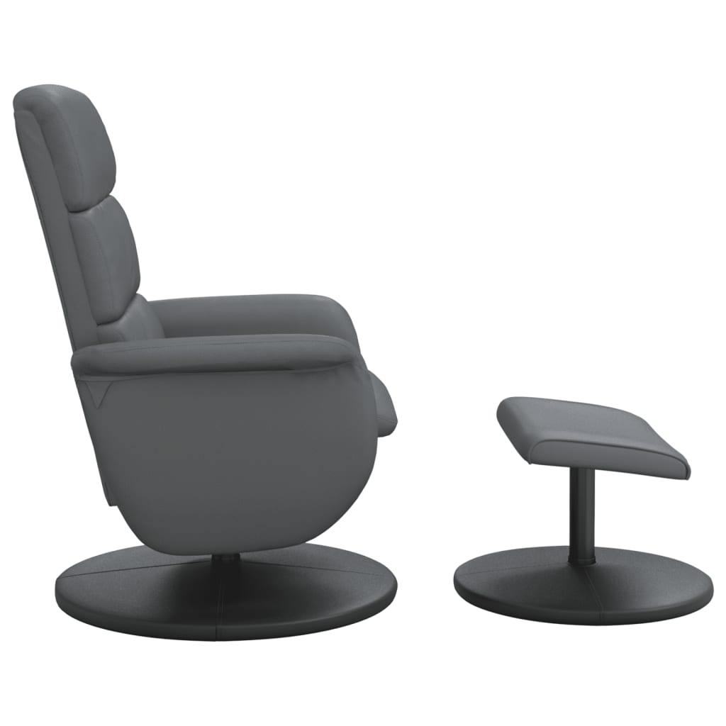 Fauteuil Verstelbaar Met Voetenbankje Kunstleer