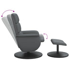 Fauteuil Verstelbaar Met Voetenbankje Kunstleer