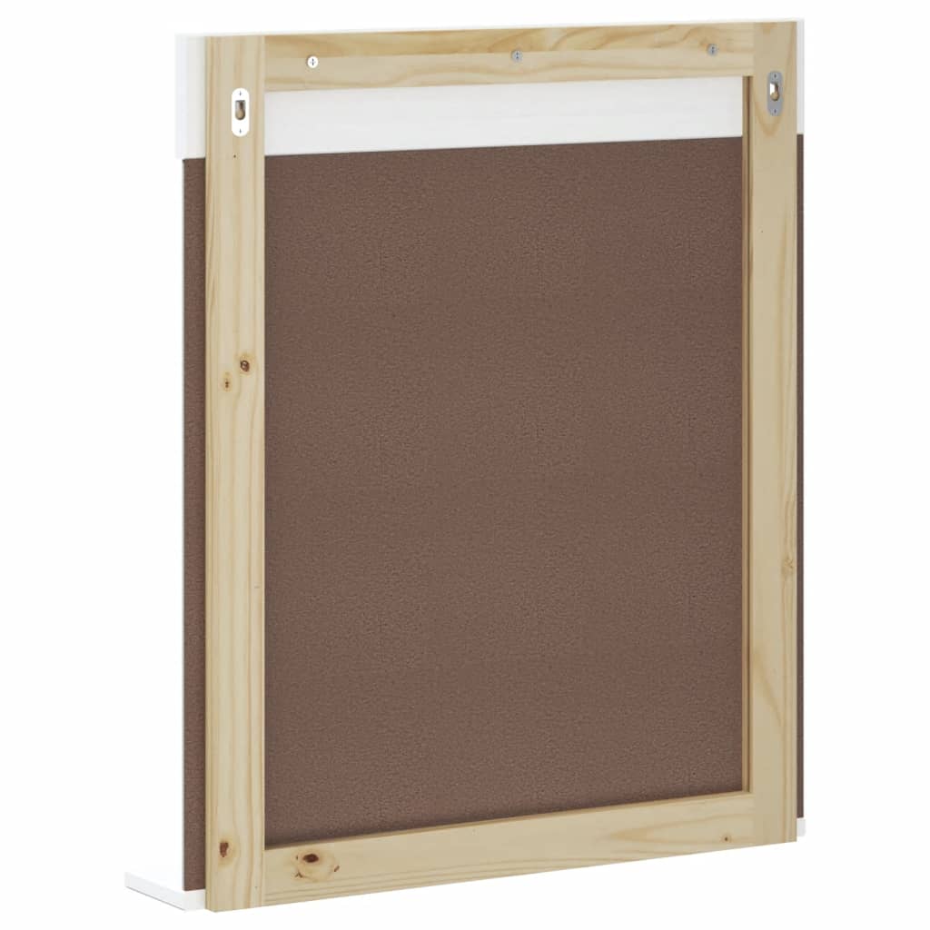 Badkamerspiegel Met Schap Berg 60X12X70 Cm Massief Hout