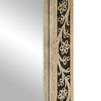 Badkamerspiegel 50X70X2,5 Cm Massief Mangohout En Glas
