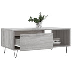 Salontafel 90X50X36,5 Cm Bewerkt Hout
