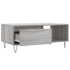 Salontafel 90X50X36,5 Cm Bewerkt Hout