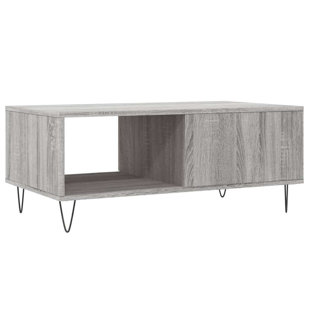 Salontafel 90X50X36,5 Cm Bewerkt Hout