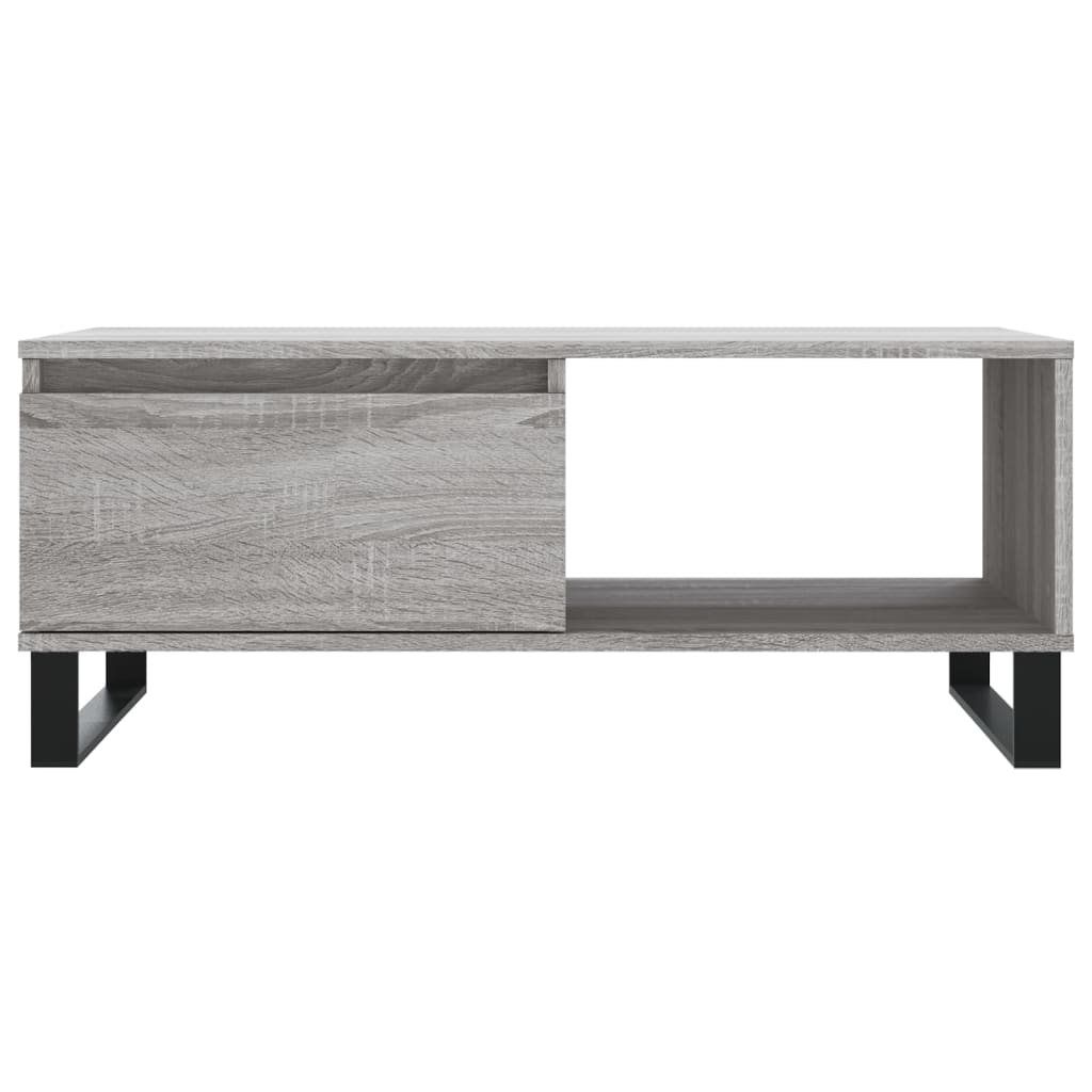 Salontafel 90X50X36,5 Cm Bewerkt Hout