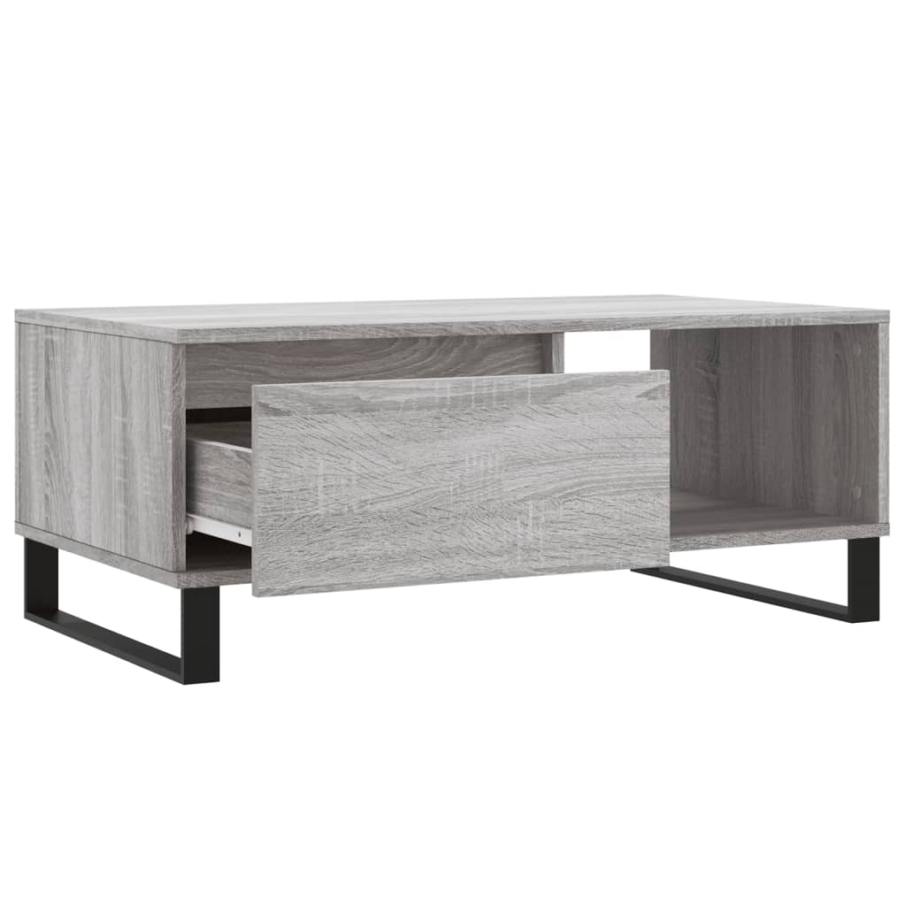 Salontafel 90X50X36,5 Cm Bewerkt Hout