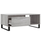 Salontafel 90X50X36,5 Cm Bewerkt Hout