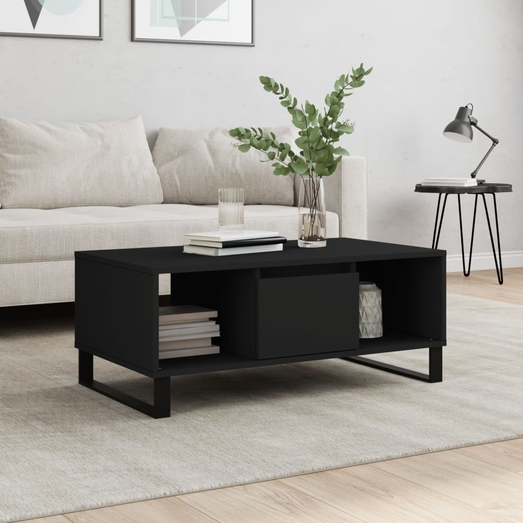 Salontafel 90X50X36,5 Cm Bewerkt Hout
