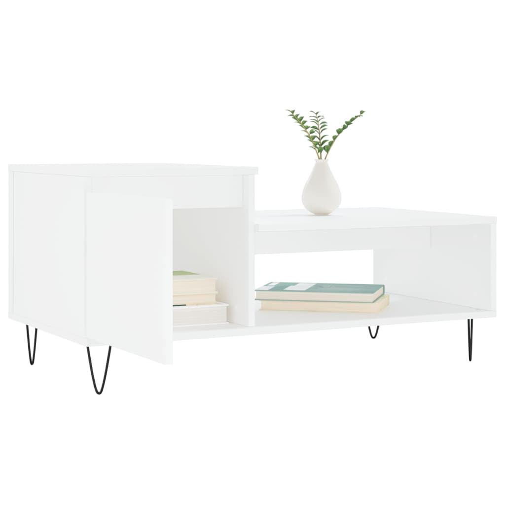 Salontafel 100X50X45 Cm Bewerkt Hout