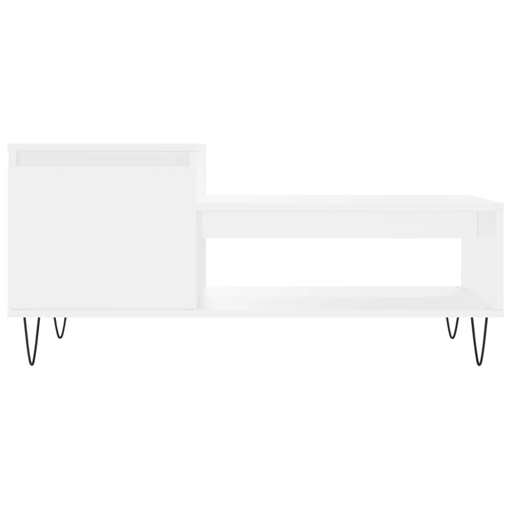 Salontafel 100X50X45 Cm Bewerkt Hout