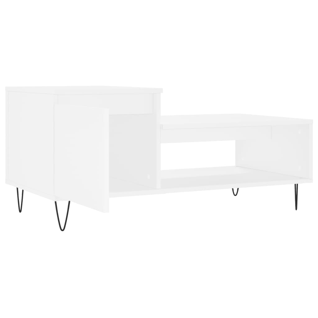 Salontafel 100X50X45 Cm Bewerkt Hout