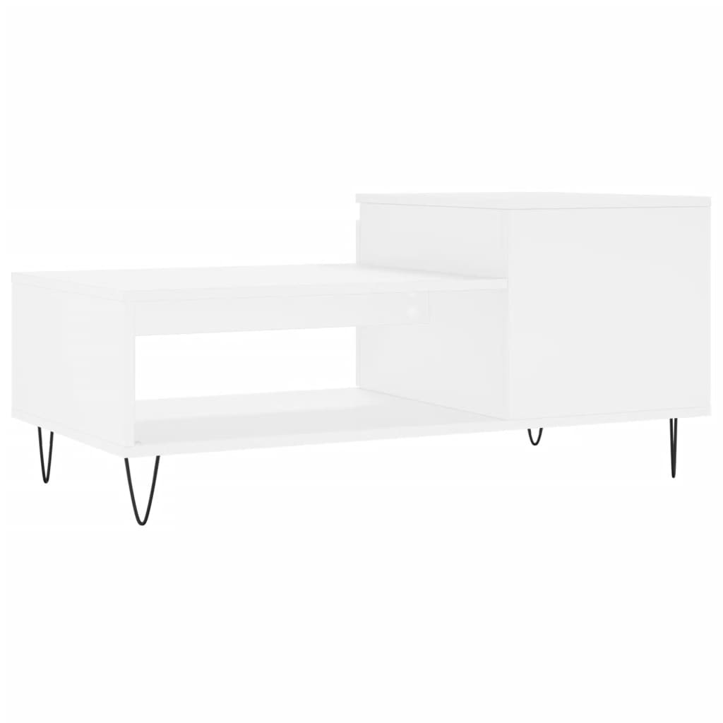 Salontafel 100X50X45 Cm Bewerkt Hout