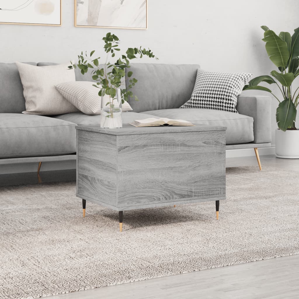 Salontafel 60X44,5X45 Cm Bewerkt Hout