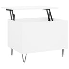 Salontafel 60X44,5X45 Cm Bewerkt Hout