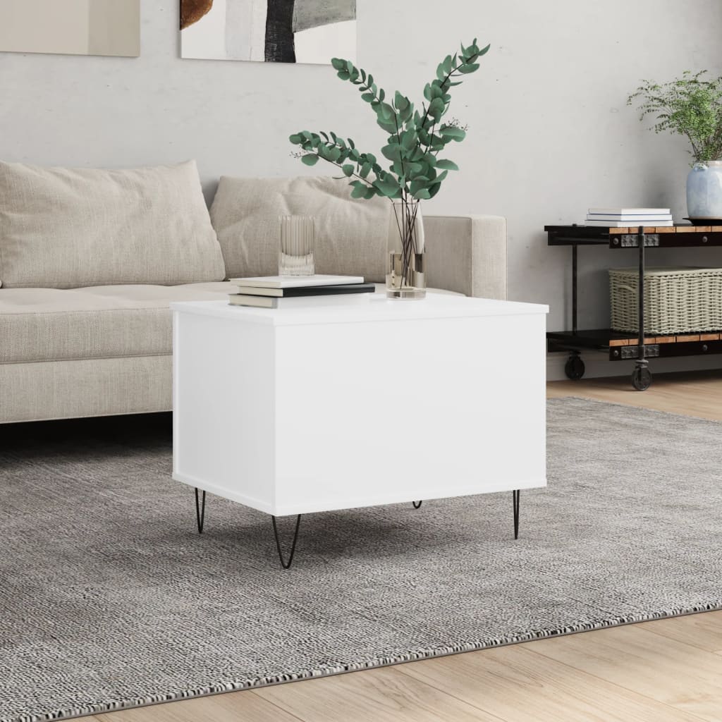 Salontafel 60X44,5X45 Cm Bewerkt Hout